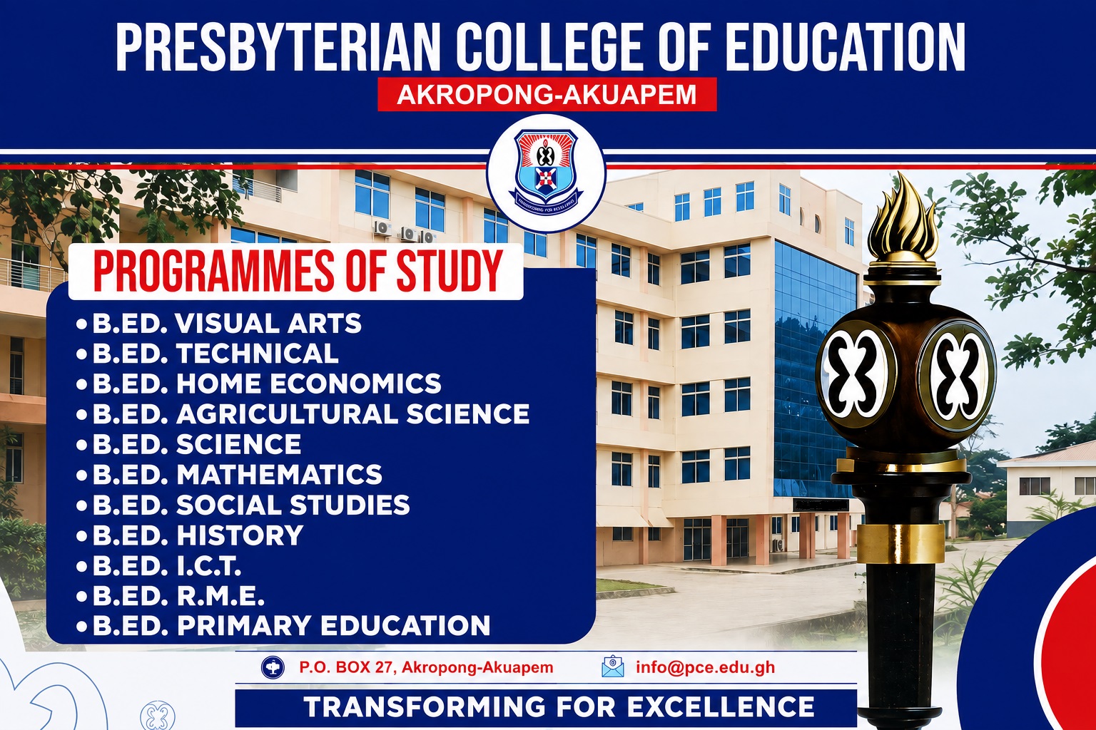 PCE Programme Outline